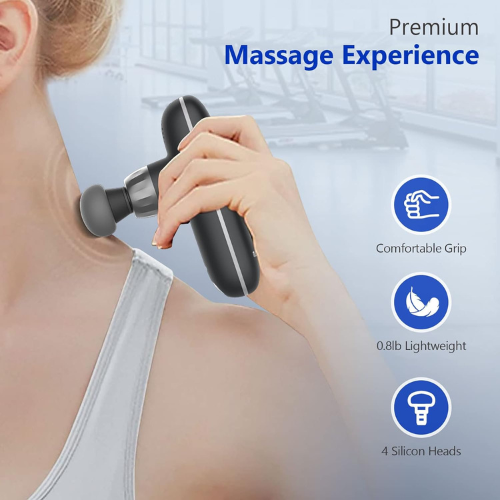 Experience the convenience and effectiveness of the MAGELUX Mini Massage Gun for just $27.99 After Code + Coupon (Reg. $79.98) + Free Shipping