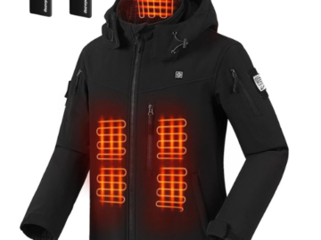 Stay warm and cozy during chilly weather with this Heated Jacket for Women and Men for just $76.49 After Code (Reg. $169.99) + Free Shipping