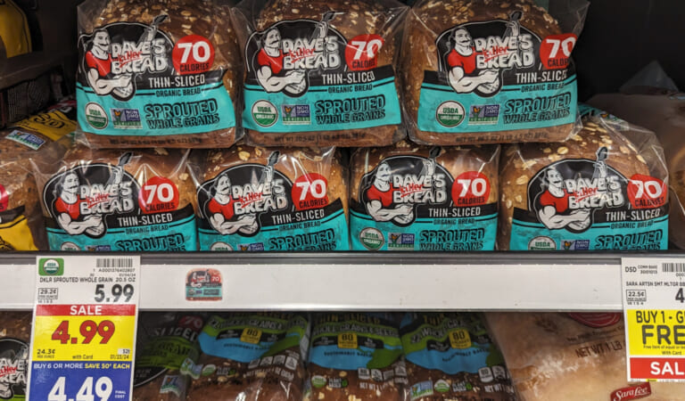 Dave’s Killer Bread As Low As $3.24 At Kroger
