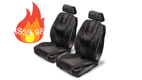 Monster Automatic Heated Seat Cushions 2-pk for $39.98!