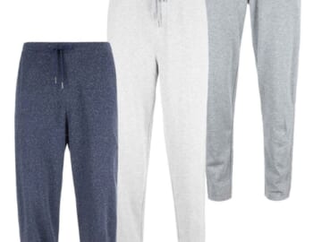 Eddie Bauer Men's Joggers 3-Pack for $40