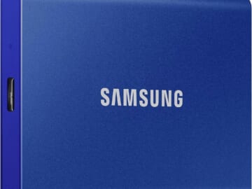 Samsung T7 2TB USB 3.2 External Portable SSD for $120 + free shipping