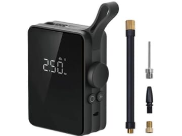 HOTO Portable Electric Tire Inflator for $50 + free shipping