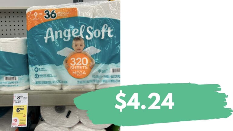 Get Angel Soft Bath Tissue for $4.24 at Walgreens