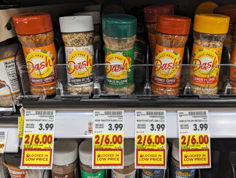 Dash Seasoning Just $2.50 At Kroger