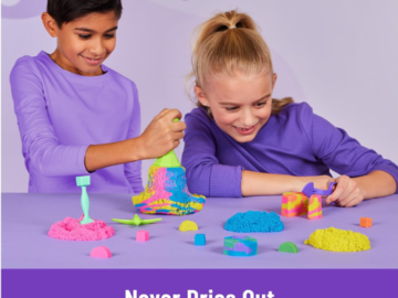 Kinetic Sand Squish N’ Create Playset $6.53 (Reg. $13)