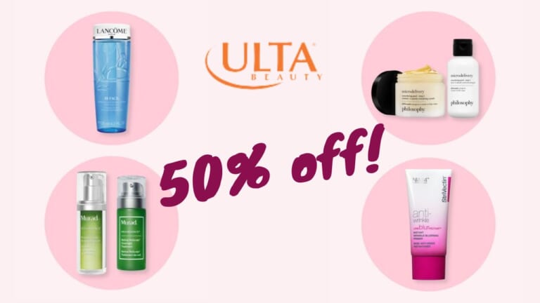 Ulta Beauty | 50% Off Lancome, Murad, Philosophy, & Strivectin Today Only!