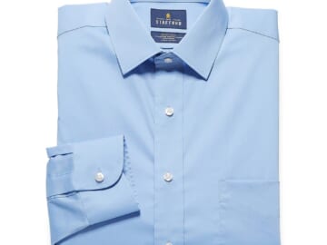 Stafford Men's Magna Ready Regular-Fit Adaptive Stretch Dress Shirt for $31 + free shipping w/ $49