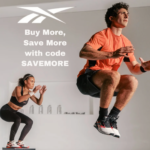 Reebok: Buy More, Save More: 20% off $50+, 30% off $100+, 40% off $150+, 50% off $250+ with code SAVEMORE