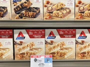 Rare Atkins Bars B1G1 at Publix Plus Coupons and Rebates!
