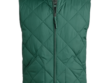 J.Crew Factory Men's Quilted Walker Vest for $17 + free shipping w/ $99
