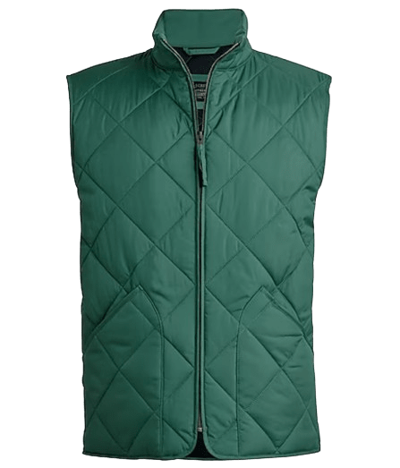 J.Crew Factory Men's Quilted Walker Vest for $17 + free shipping w/ $99