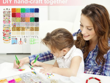 Clay Bead Bracelet Making 5100-Piece Kit $7.49 After Coupon (Reg. $20)