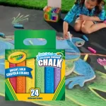 Crayola Washable Sidewalk Chalk in Assorted Colors, 24-Count $1.98 (Reg. $9.50) – 8¢ Each