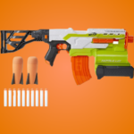 NERF Modulus Demolisher 2-in-1 Motorized Dual Blaster $23.38 (Reg. $56) – Includes 10 Darts – Amazon Exclusive