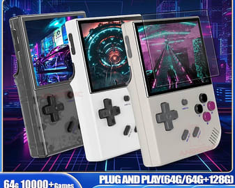 Anbernic RG35XX 64GB Retro Handheld Game Console for $56 + free shipping