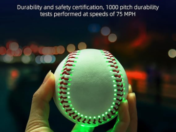 Upgrade your baseball game with LED Baseball Gift for just $17.49 After Code (Reg. $34.99)