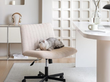 Create a comfortable and chic workspace with this Home Office Desk Chair for just $148 After Code + Coupon (Reg. $209.99) + Free Shipping