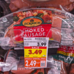 Grab Eckrich Smoked Sausage For $2.49 At Kroger