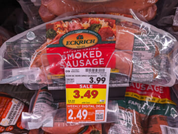 Grab Eckrich Smoked Sausage For $2.49 At Kroger