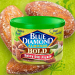 Blue Diamond Almonds Spicy Dill Pickle Flavored Snack Nuts, 6 Oz as low as $2.78 when you buy 4 (Reg. $6) + Free Shipping – Trans-fat & cholesterol-free
