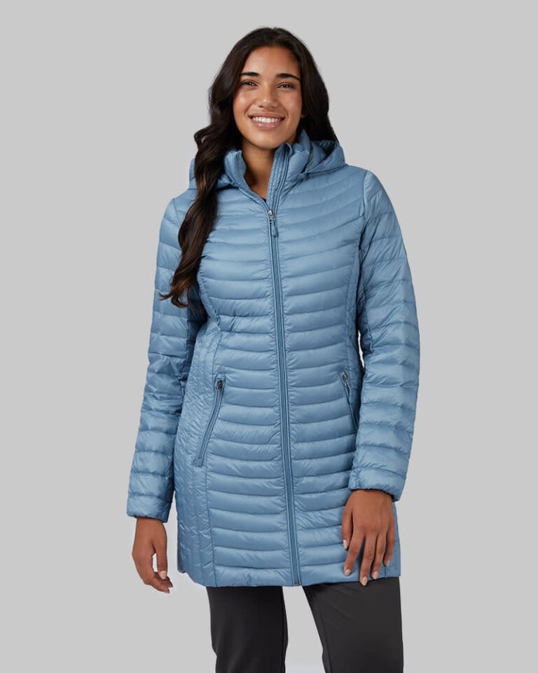 32 Degrees Women's Ultralight Down Packable 3/4 Jacket for $32 + free shipping