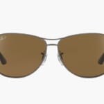 59mm Polarized Aviator Sunglasses