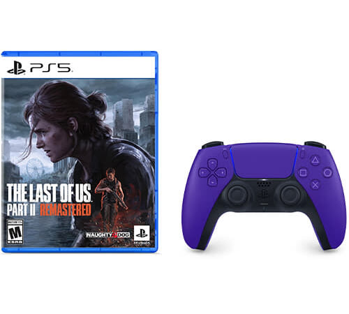 The Last of Us Part II Remastered for PS5 + DualSense Wireless Controller Bundle for $100 + free shipping