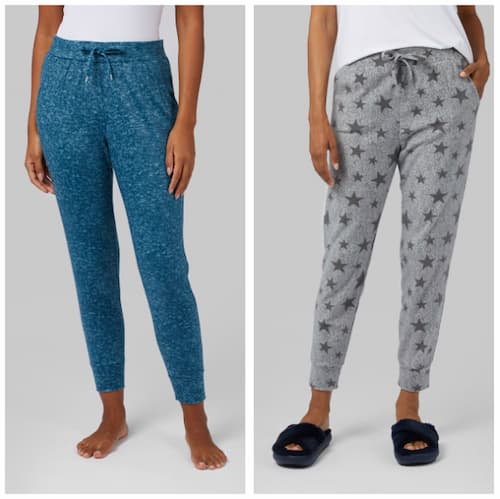 32 Degrees Women's Fleece Sleep Joggers