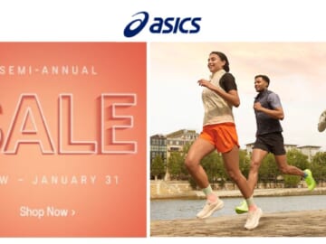 ASICS | 40% Off Shoes + $19.95 Clothing & Accessories