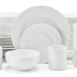 Pfaltzgraff Sloan 32-Piece Embossed Braid Dinnerware Set for $70 + free shipping w/ $99
