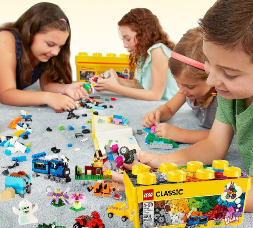 LEGO Classic Medium Creative Brick Box 484-Piece Building Set $20.99 (Reg. $35)