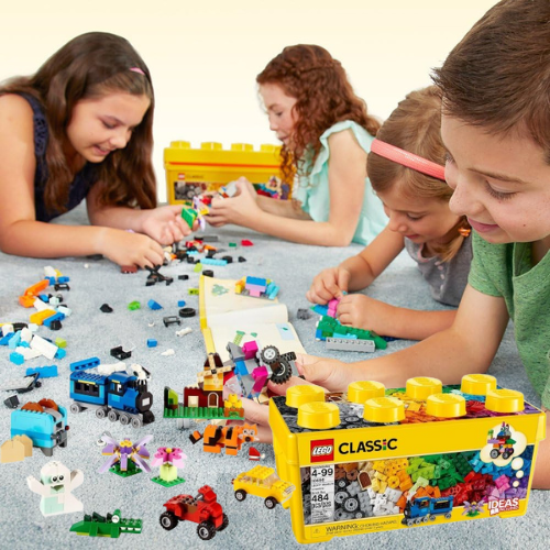 LEGO Classic Medium Creative Brick Box 484-Piece Building Set $20.99 (Reg. $35)