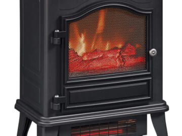 ChimneyFree Powerheat 1,500W Infrared Quartz Electric Stove Heater for $54 + free shipping