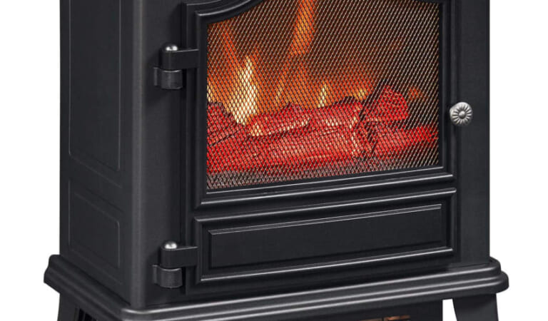 ChimneyFree Powerheat 1,500W Infrared Quartz Electric Stove Heater for $54 + free shipping