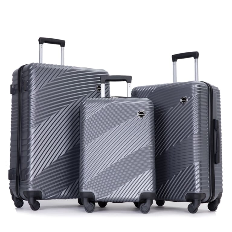 Tripcomp 3-Piece Hardside Luggage Set for $88 + free shipping