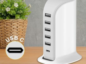 Charging Station 40W for Multiple Devices $9.99 (Reg. $27)