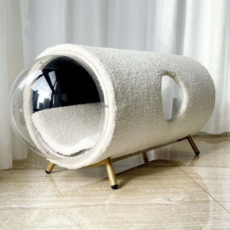 Modern Space Capsule Cat Bed for $60 + free shipping