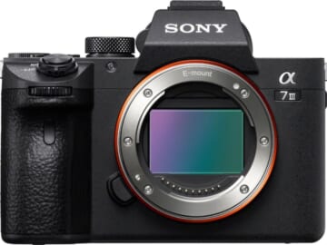 Sony Alpha a7 III 4K Full-Frame Mirrorless Interchangeable-Lens Camera for $1,800 + free shipping