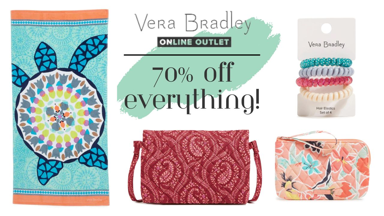 Vera Bradley Outlet | $14.70 Beach Towel + More Deals!