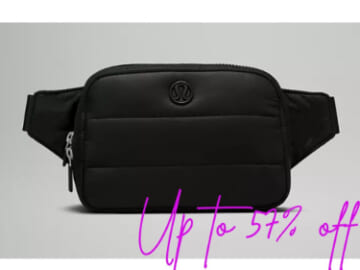 Save up to 57% off on Lululemon Belt Bags!