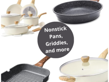 Nonstick Pans, Griddles, and more from $16.79 (Reg. $29.99+)