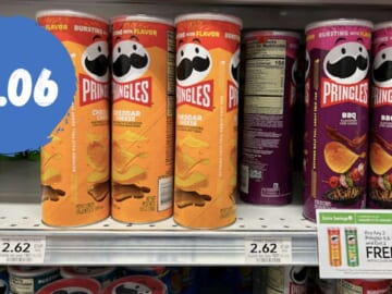 $1.06 Pringles at Publix