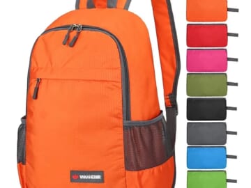 Packable Hiking Backpack for $9 + $4 s&h