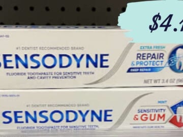Triple Stacking Sensodyne Toothpaste Deal at Publix!