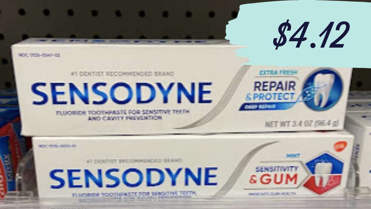 Triple Stacking Sensodyne Toothpaste Deal at Publix!