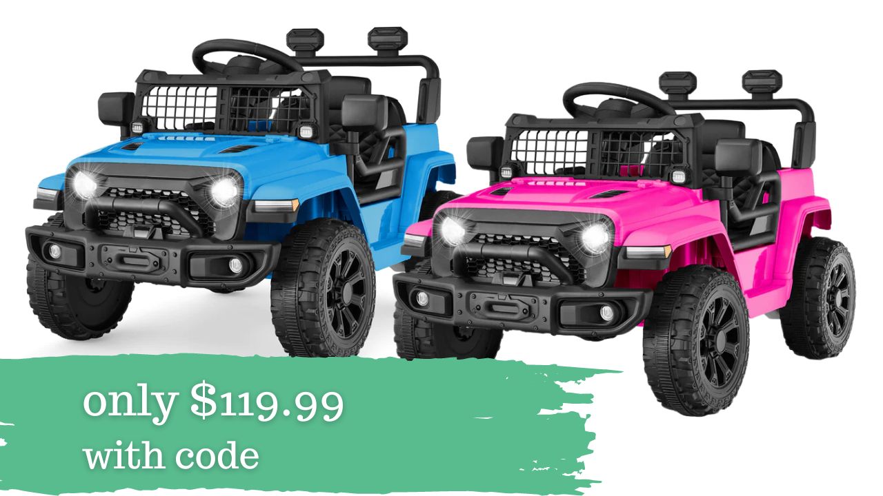 6V Kids Ride-On Truck Only $119.99 Shipped With Code