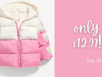 Old Navy | Hooded Jackets For Baby From $12.97!