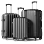 Zimtown 3-Pc. Hardside Nested Spinner Suitcase Luggage Set for $100 + free shipping