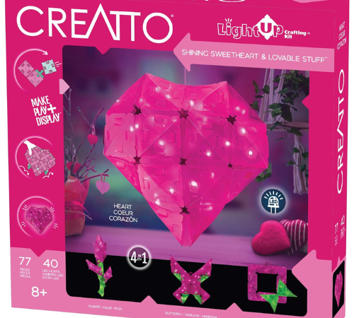 Creatto 77-Piece Light-Up 3D Puzzle Kit $8.02 (Reg. $22)